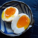 半熟茹で卵の上手な作り方　8/20　半熟煮卵の晩酌おつまみ。