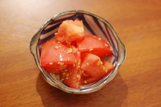 トマトのナムル　レシピ141217d6