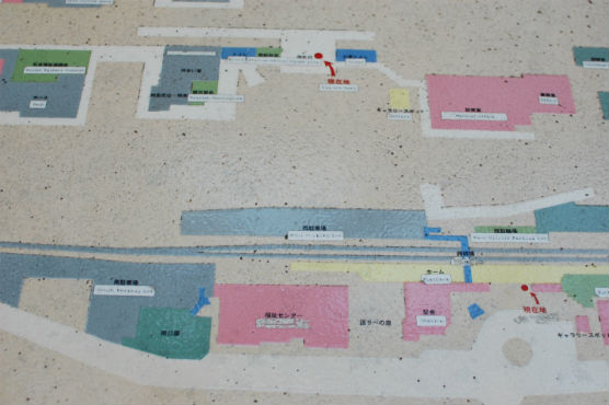 益子駅　地図