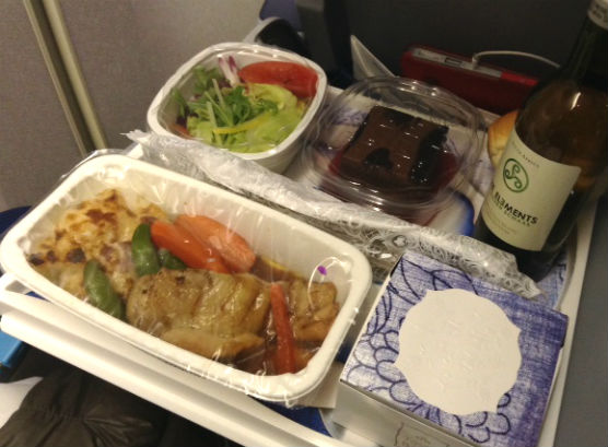 KLM 機内食
