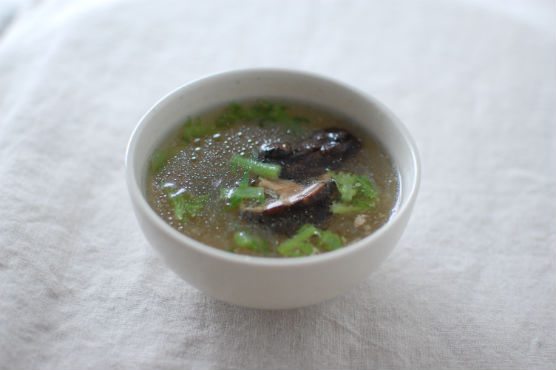 椎茸と春雨のスープ