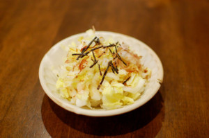 白菜サラダ