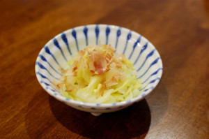 キャベツのおかか和え