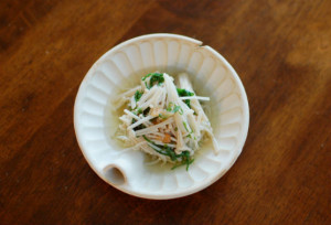 えのきの梅しそ和え