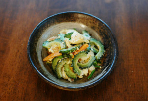 ゴーヤチャンプルー献立