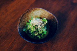 小松菜のからし和え