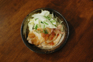 豚肉の梅照り焼き