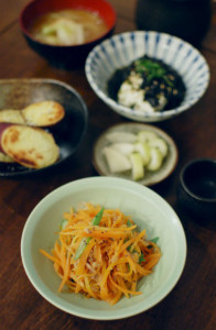 にんじんしりしり献立