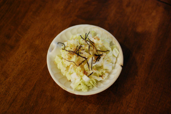 白菜のサラダ